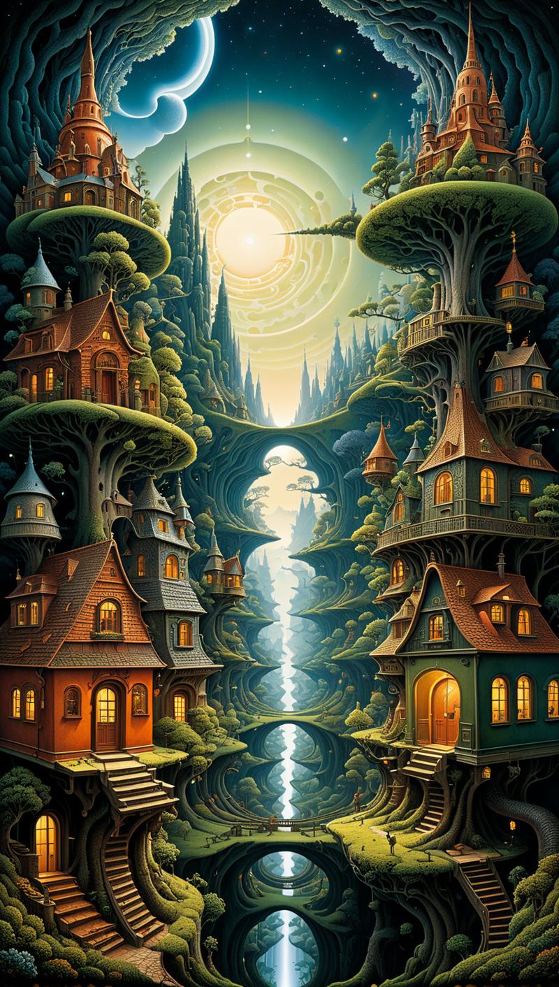 01739-1786284695-Living in a very strange little world. art by Jacek Yerka, centered, symmetry, painted, intricate, volumetric lighting, beautifu.png